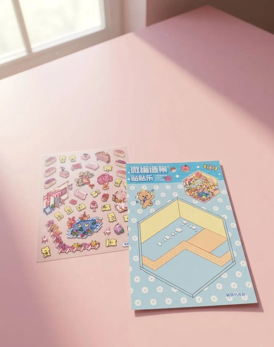 DIY-Stickers-World-In-Miniature DIY-Stickers-World-In-Miniature
